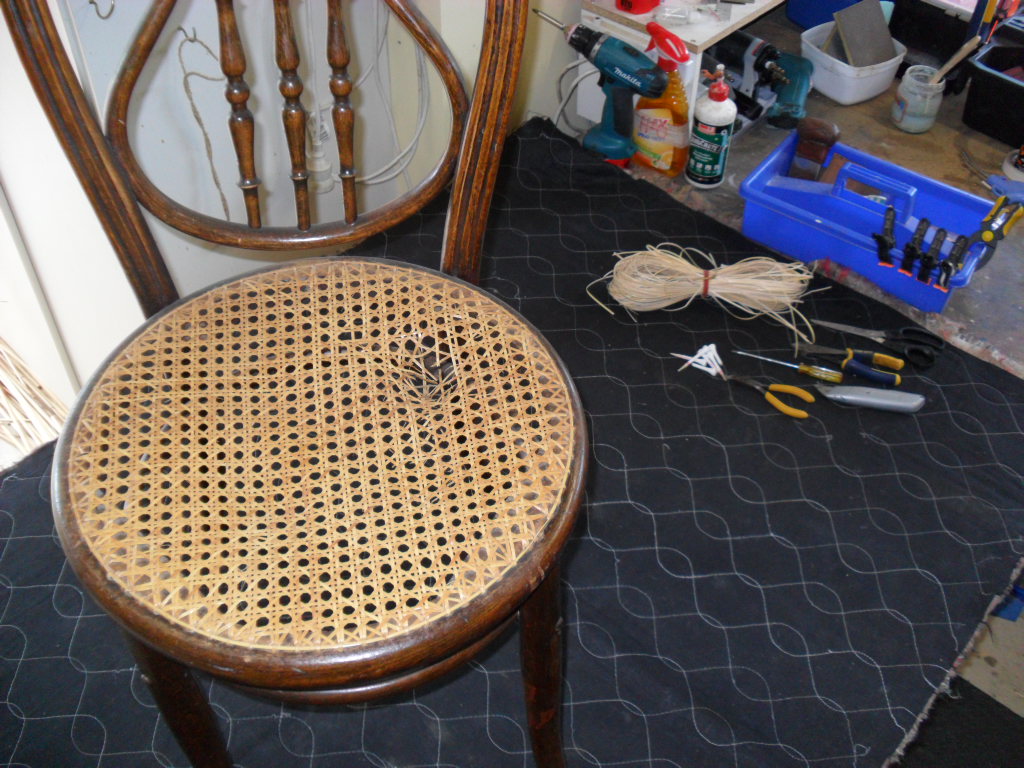 Chair Caning Instructions - Basic Chair Design